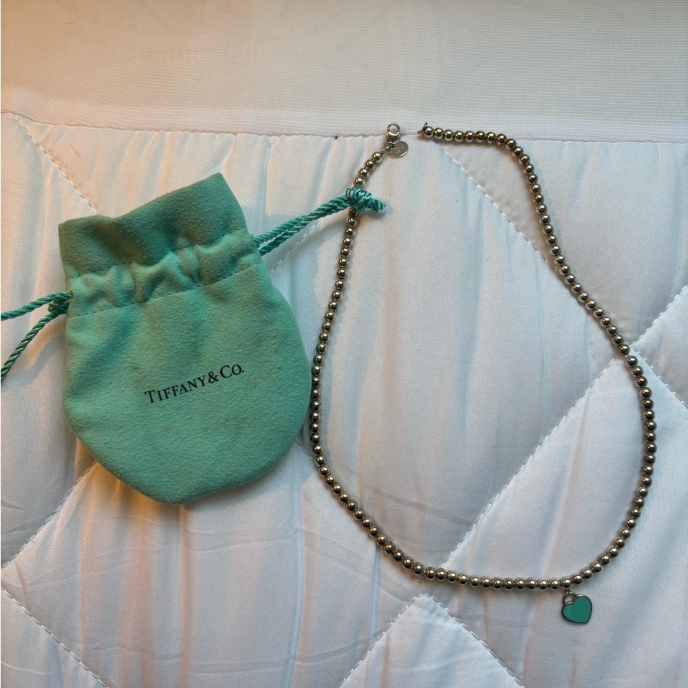 Reversible Tiffany and co necklace